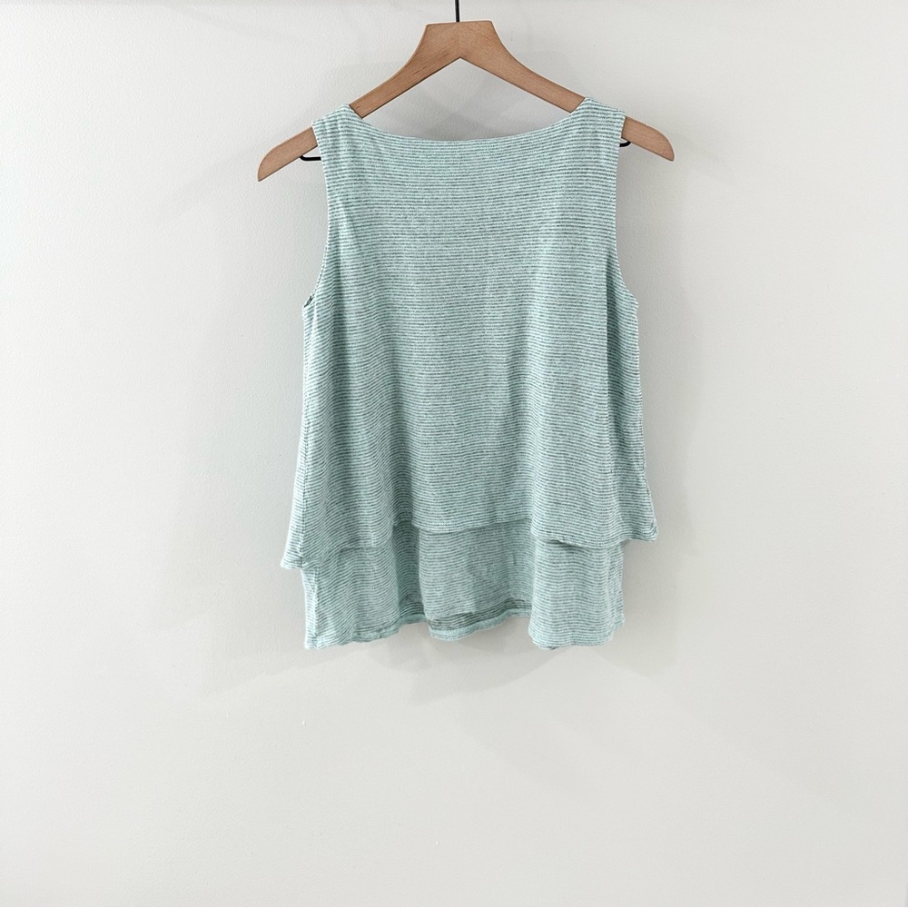 J. Jill Light Blue Tank Top - Picture 6 of 8